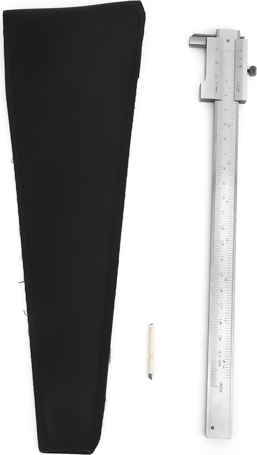 TWO TREES Parallelmarkierungslehre aus Edelstahl Messschieber Messwerkzeug 0–200 mm 0–200 mm