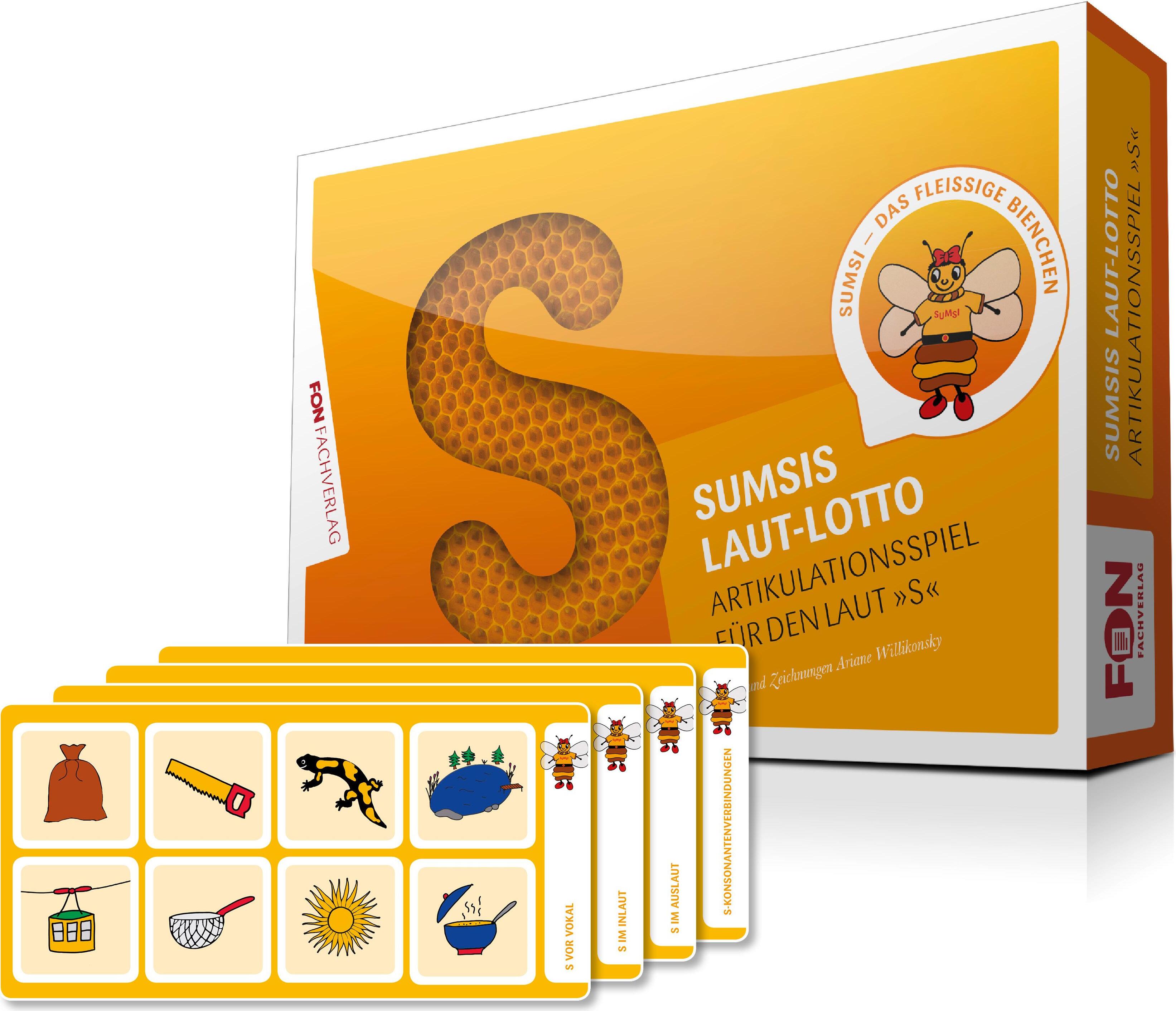 FON Fachverlag Sumsis Laut-Lotto: Artikulationsspiel für den Laut S 37251575
