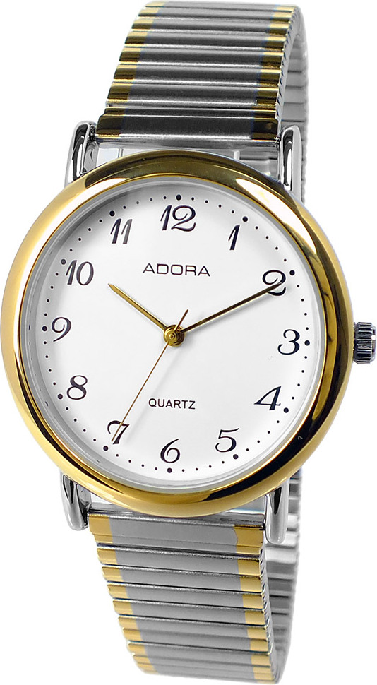 Engelkemper Adora Armbanduhr Ø 34mm | bicolor Zugband & Gehäuse | Uni Adora-36277-6342