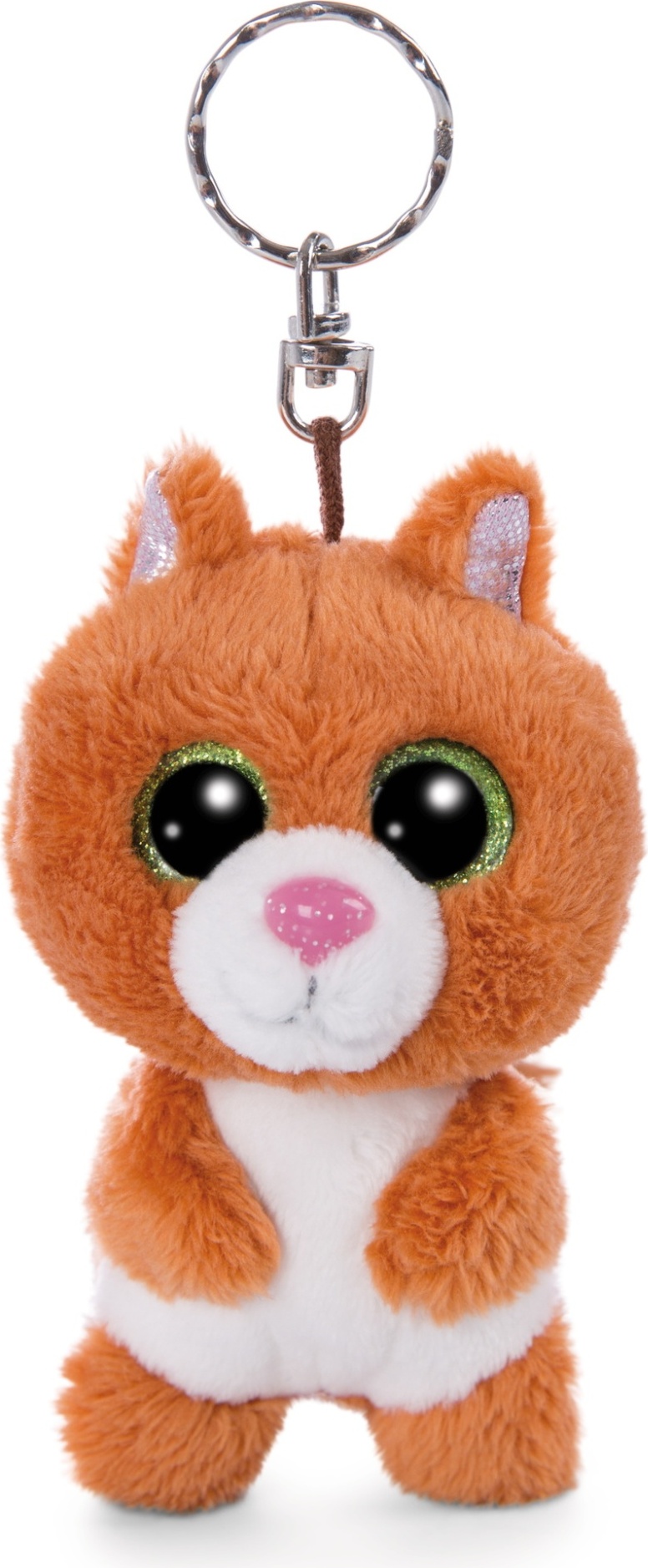 NICI Glubschis Eichhörnchen Squibble Schlüsselanhänger 9cm, GRÜN 47692