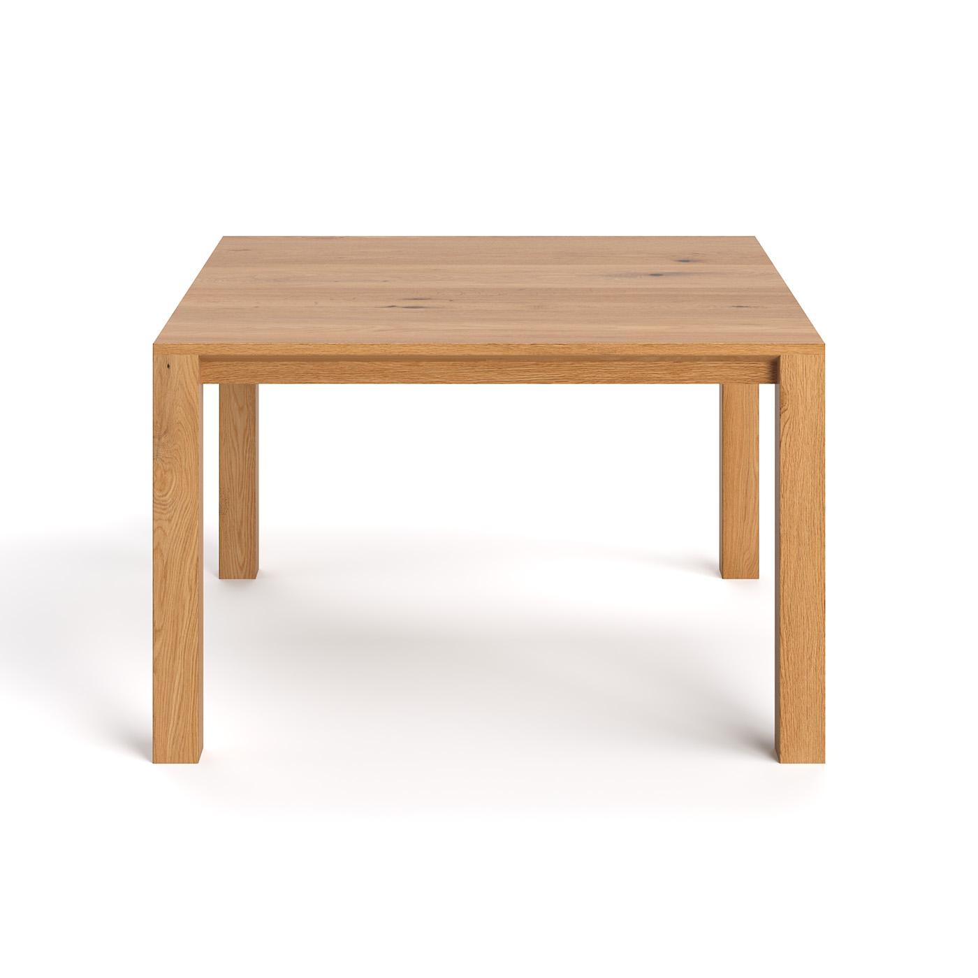 Danzz Skandinavischer Plain-Tisch, 120x120 cm, Massivholz, Skandinavisch DZ-ST-PLN-120X120-D