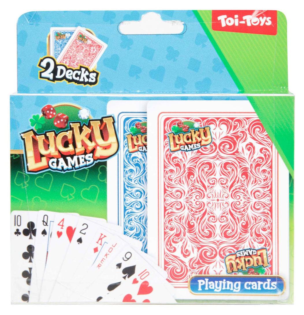 Toi-toys Glücksspiele Spielkarten, 2 Stk.