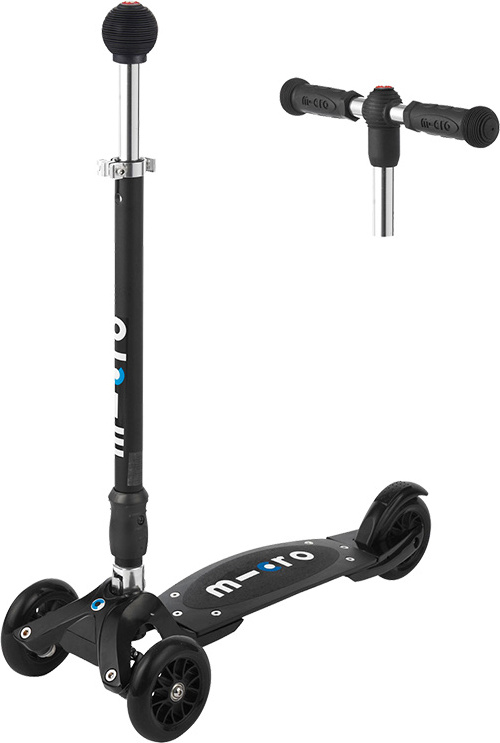 Micro Kickboard Compact schwarz Scooter