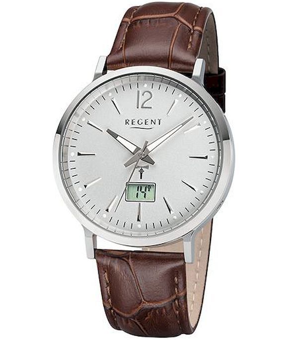 Regent - Náramkové hodinky - Pánske - Chronograf - Rádio- FR-243