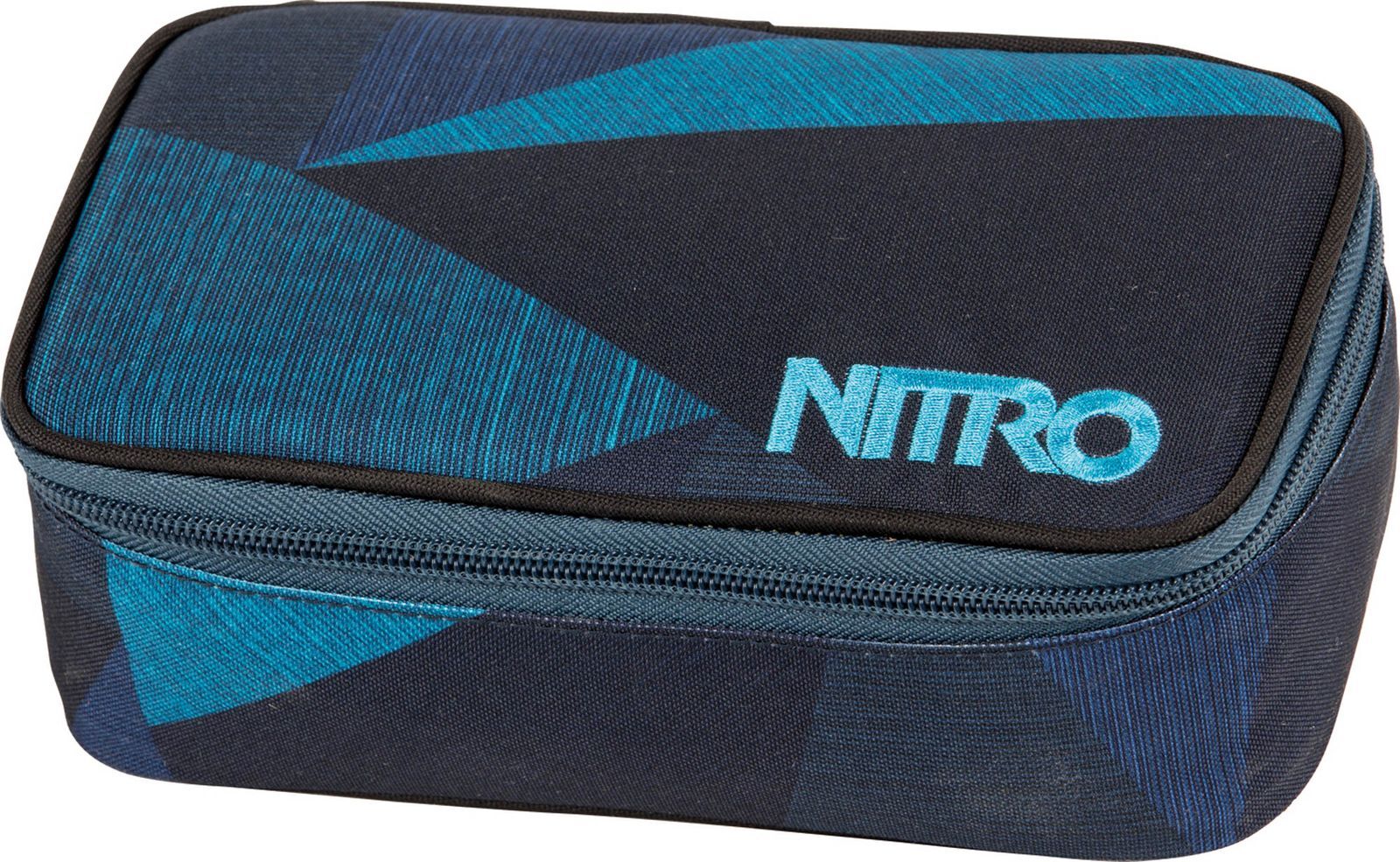 NITRO Ramschmappe Stiftetui Federmappe PENCIL CASE XL FRAGMENTS BLUE 1161-878043 1945 FRAGMENTS BLUE