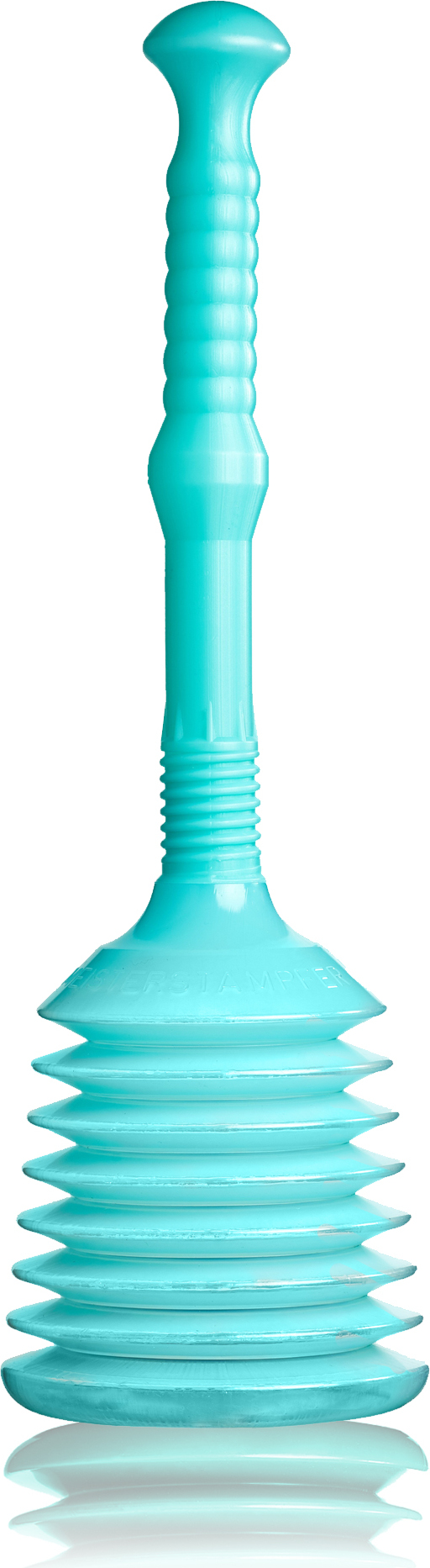 TURBO PRODUKTE Turbo Stampfer Eisblau – 10-faches Ansaugvolumen, ohne Chemie 036-PAN