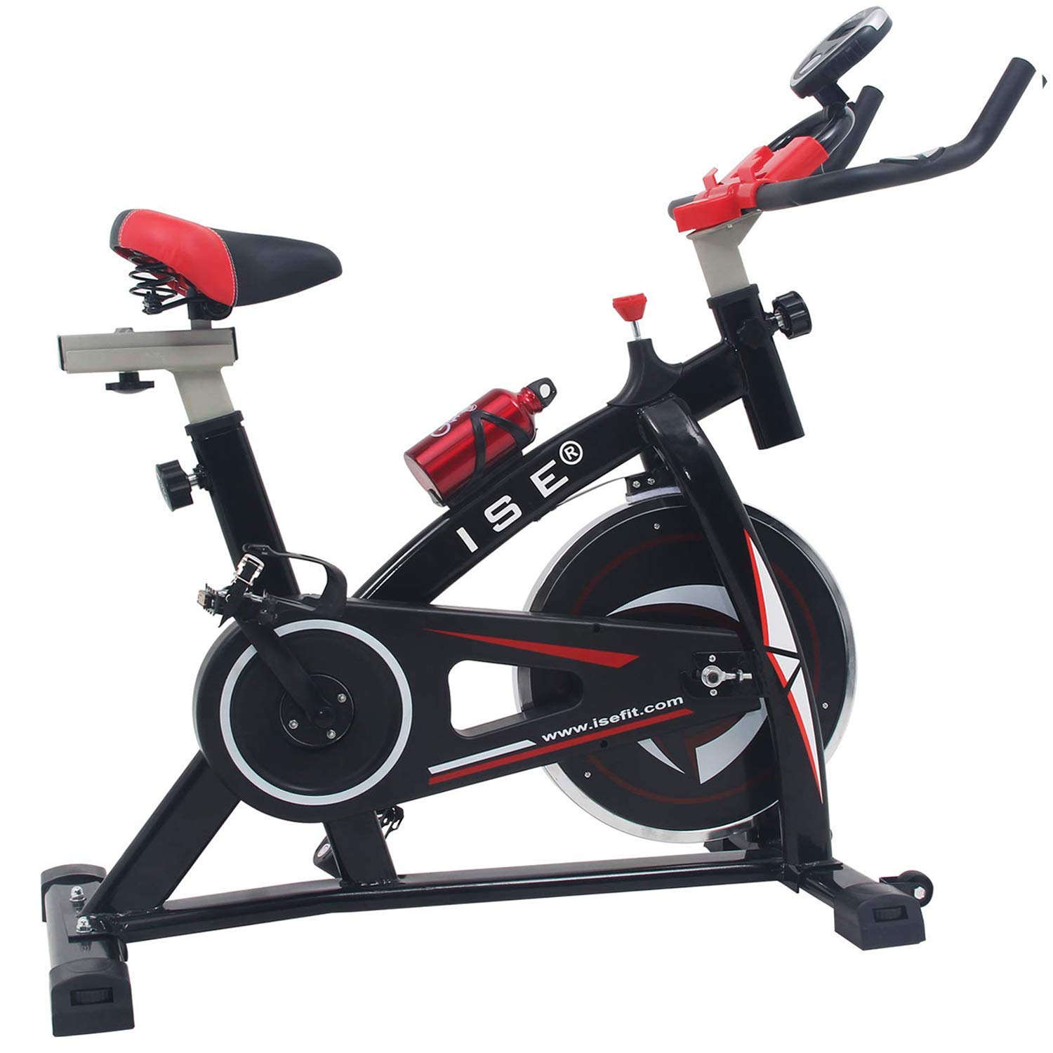 Heimtrainer Ergometer Fitness Fahrrad Indoor Cycling Trimmrad Pulsmesser LCD 