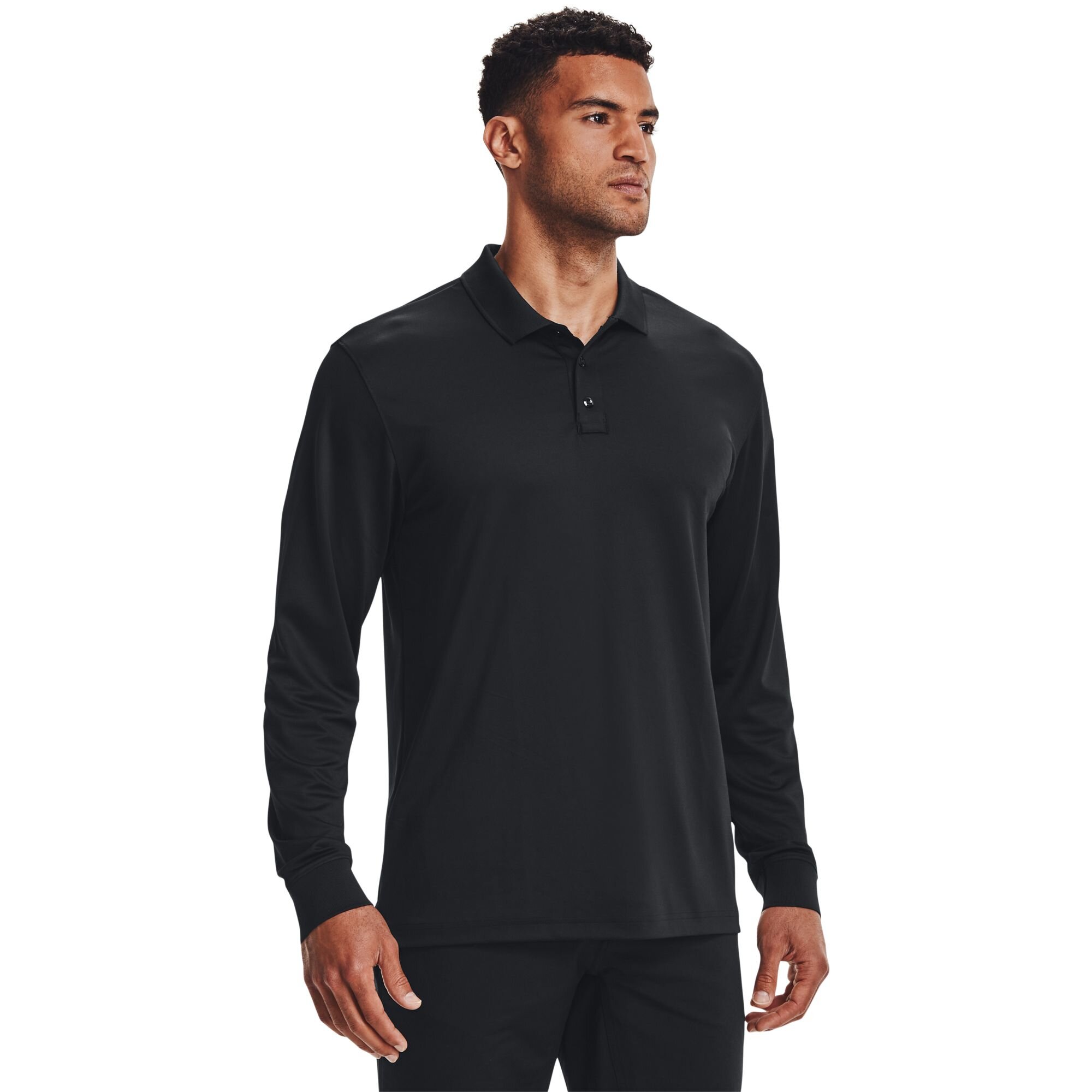 Herren Poloshirt Under Armour Tac Performance Polo LS 2.0, Größe: L