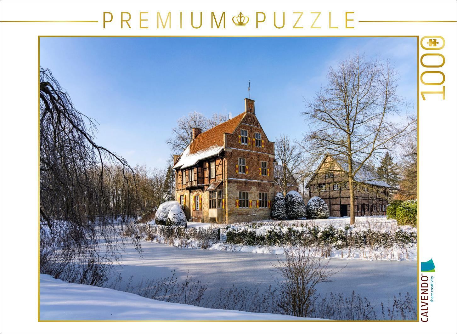 CALVENDO Puzzle Haus Bisping | 1000 Teile Lege-Größe 64x48cm Foto-Puzzle für glückliche Stunden