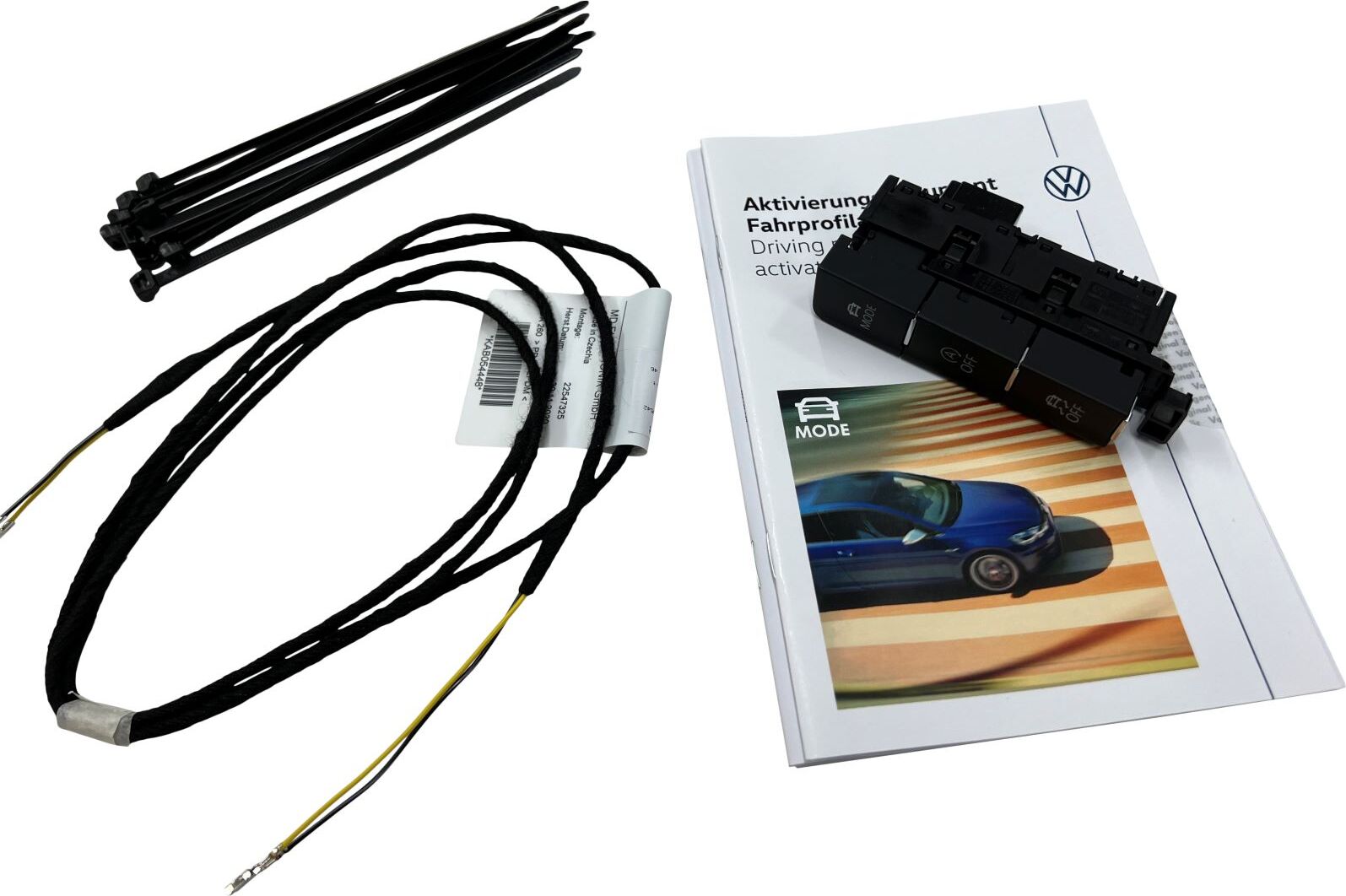 Sonstige Verlage Original VW Fahrprofilauswahl Nachrüstung Drive Mode Select für VW Golf 7 VII