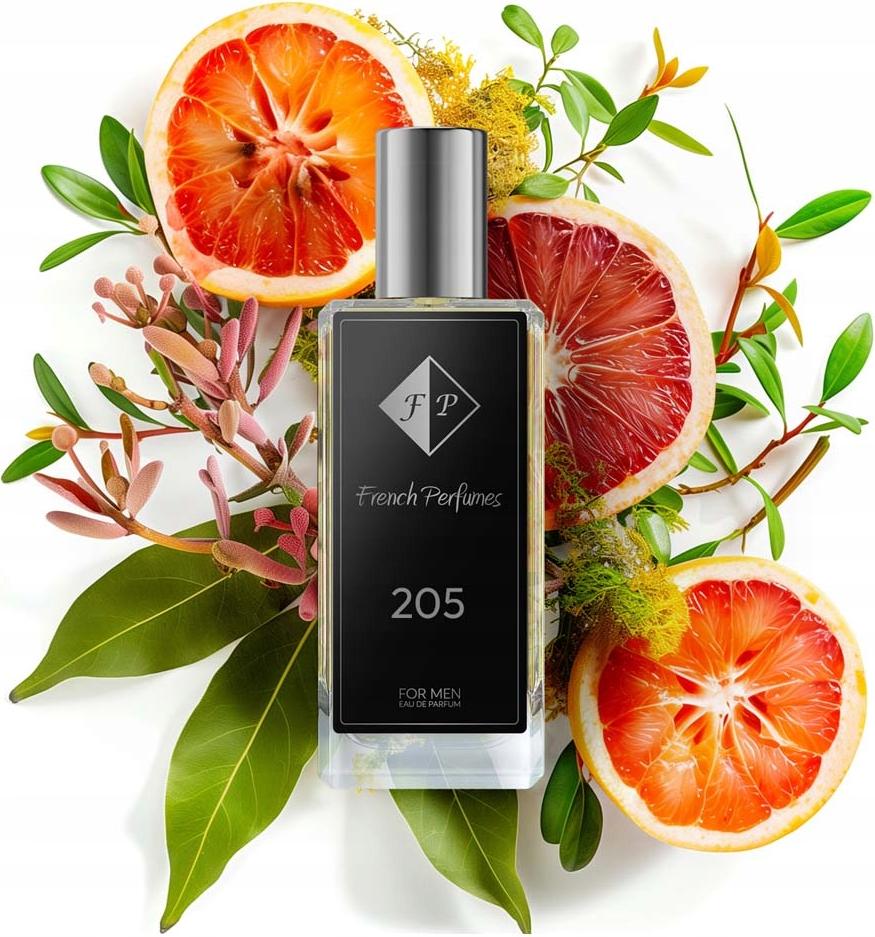 FP French Perfumes | Herrenparfüm Nr. 205 – Invictuusss – 60 ml – 20 % Parfümöl | Holzig-Aquatisch Herrenduft – Elegant, Dynamisch & Langanhaltend Nr 205 - Invictuusss