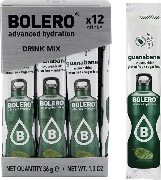 Bolero Drink Sticks Getränkepulver, 12 x 3 g Sachets 2.00.02.03.026