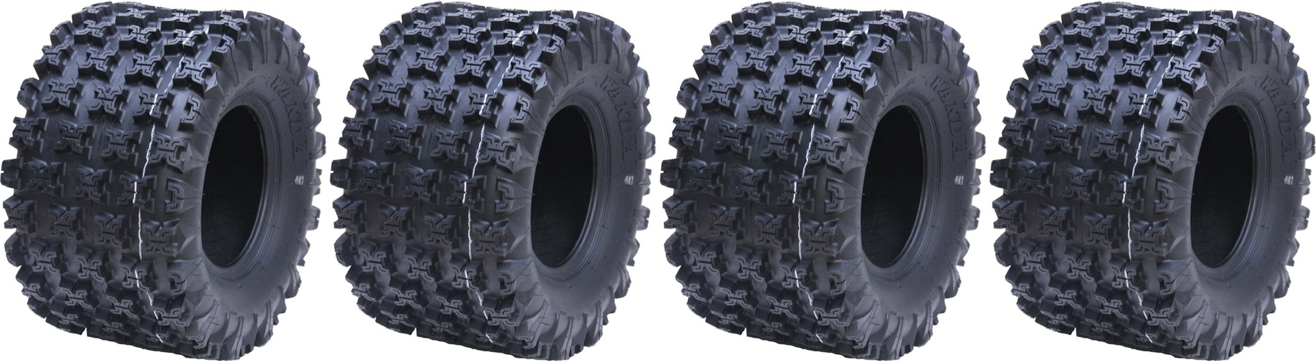 pneumatiky 20x11.00-9 Slasher ATV Quad 6ply Wanda Road Legal Race Tires (sada 4)