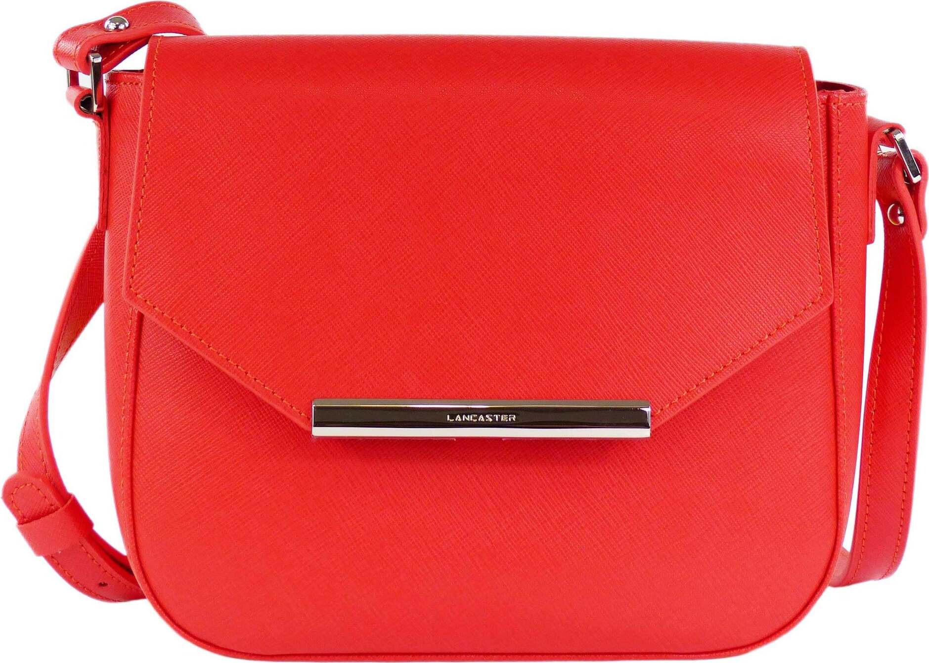 Lancaster Saffiano Intemporel Schultertasche Rot T10744