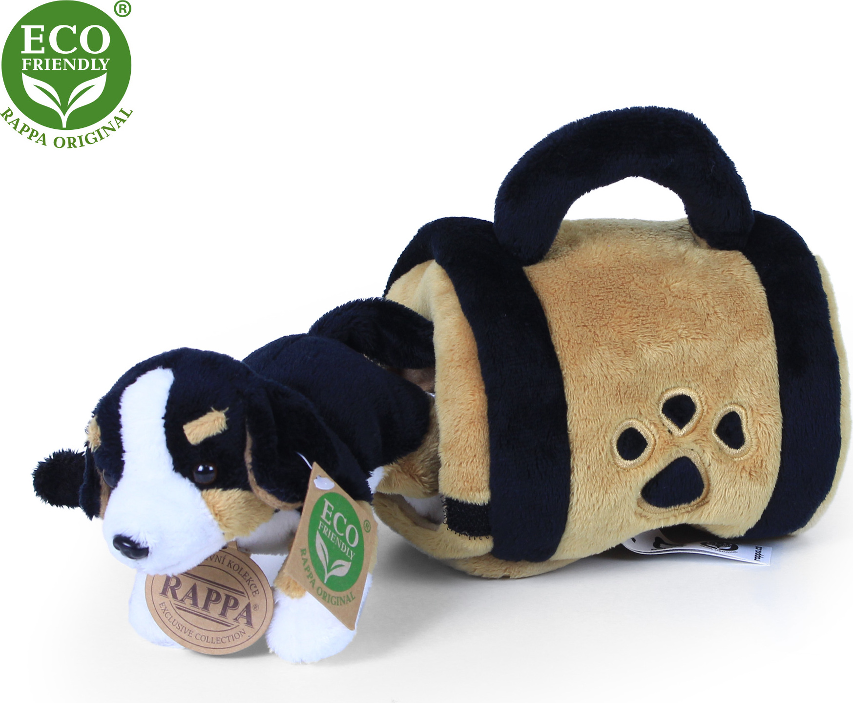 RAPPA Gefllter Berner Sennenhund in einer Kiste 15 cm ECO-FRIENDLY P193376