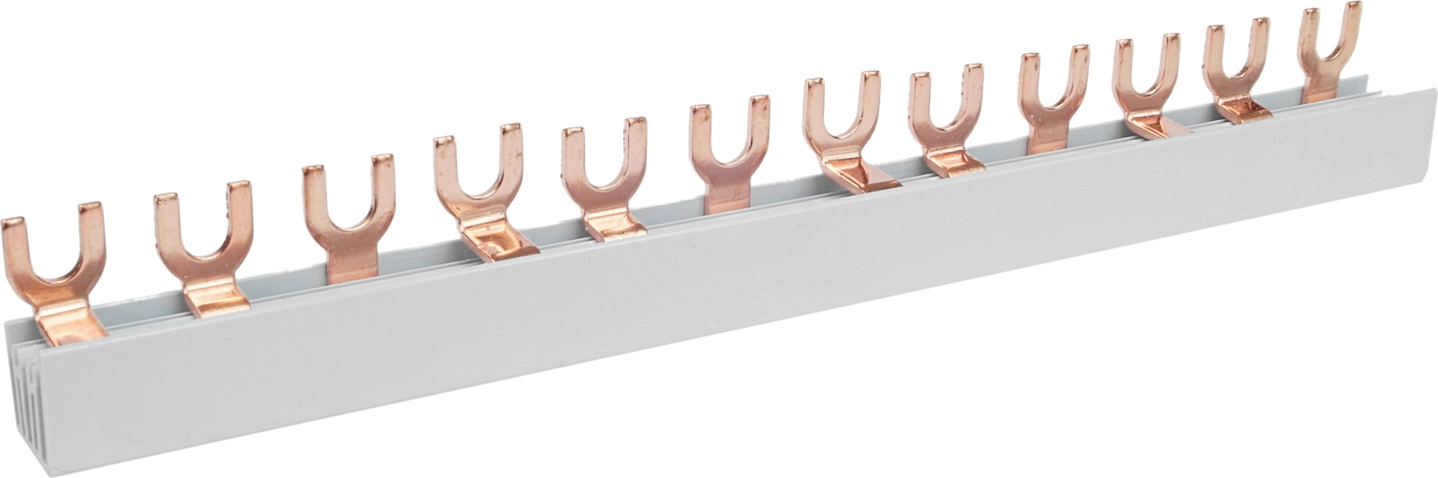Adelid Gabelschiene Hutschiene 3-Phasen 12 Module Kammschiene Sammelschiene Phasenschiene