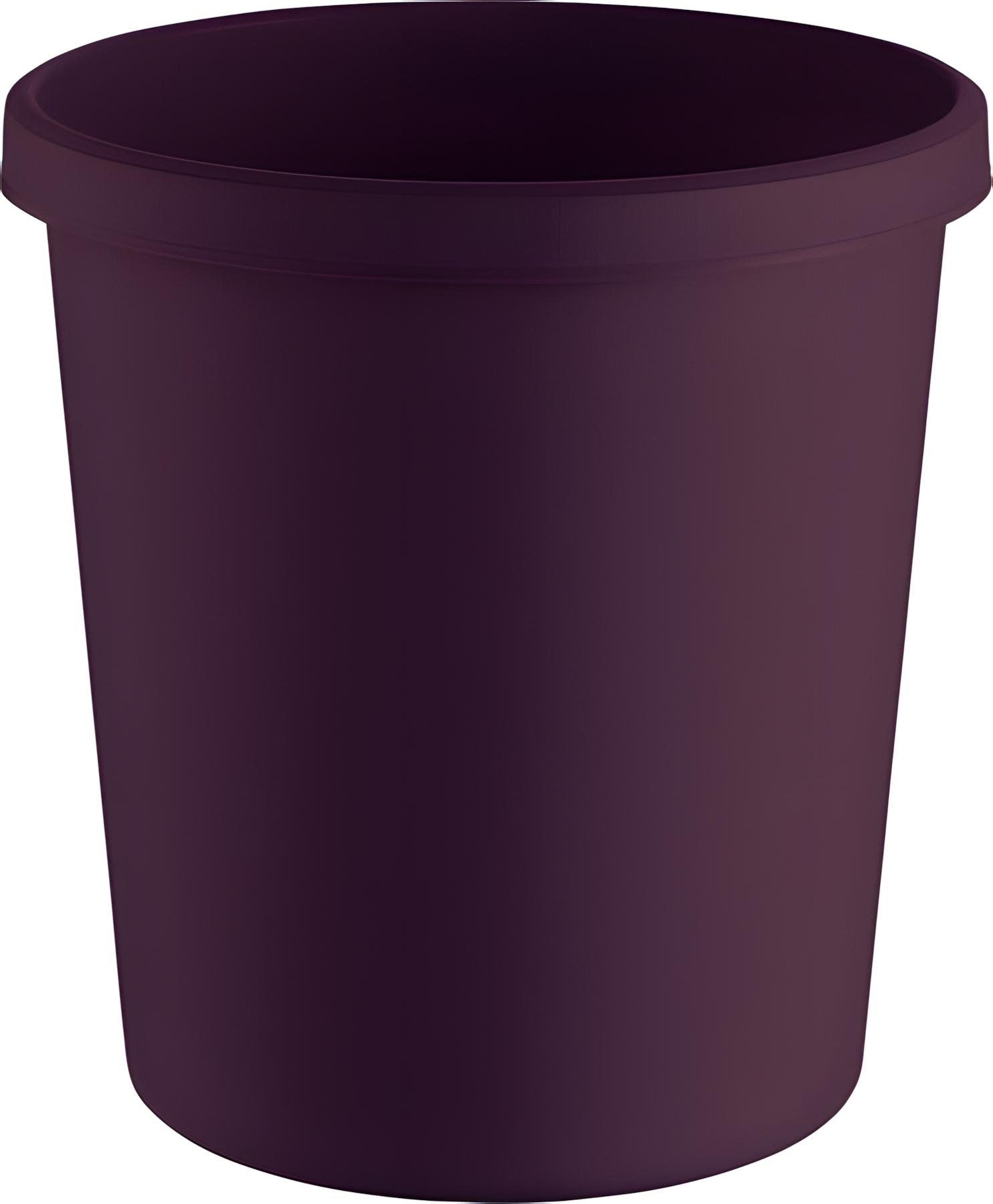 helit Papierkorb 18 l rot 331mm recycling K-Stoff H64058.25