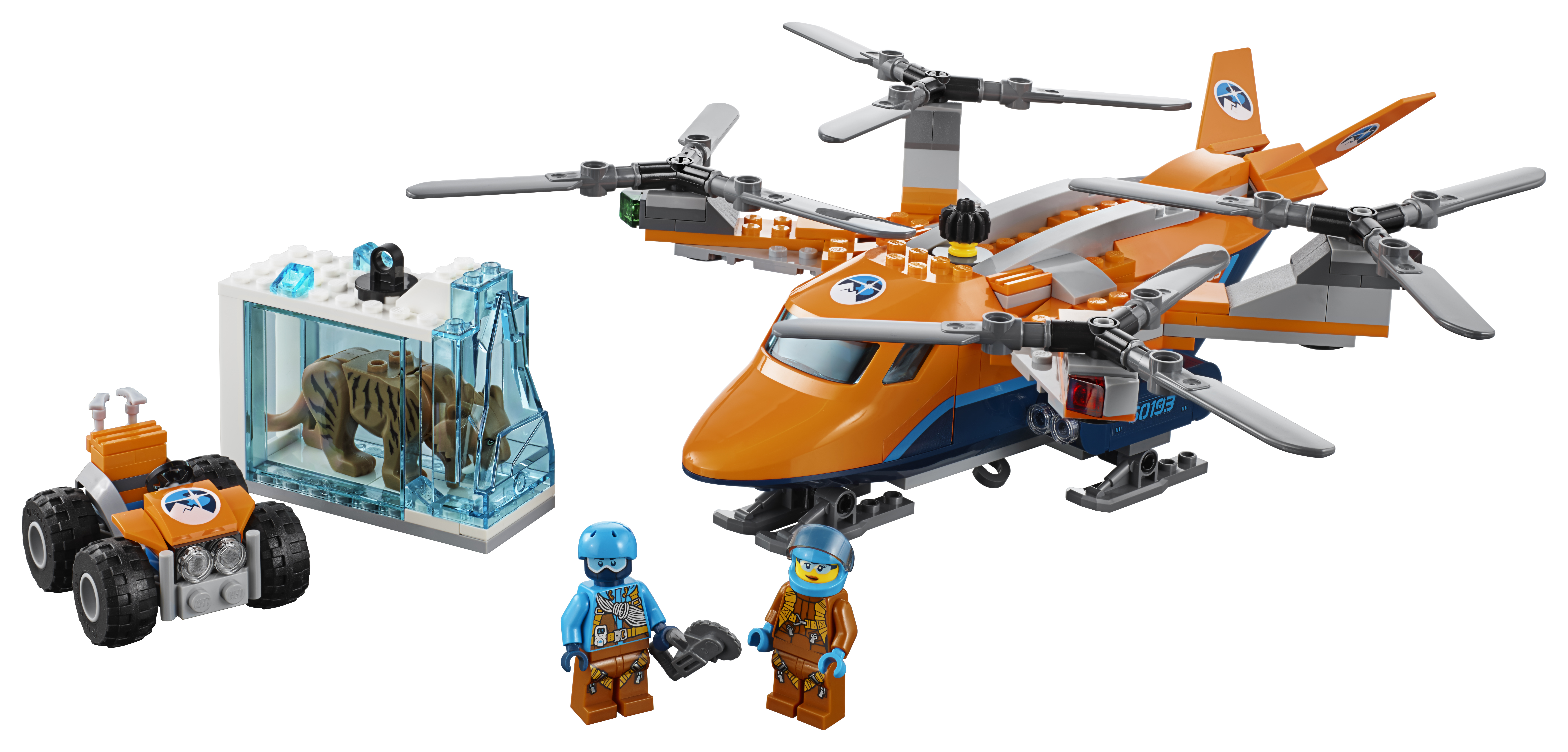 LEGO City Arktis-Frachtflugzeug 60193