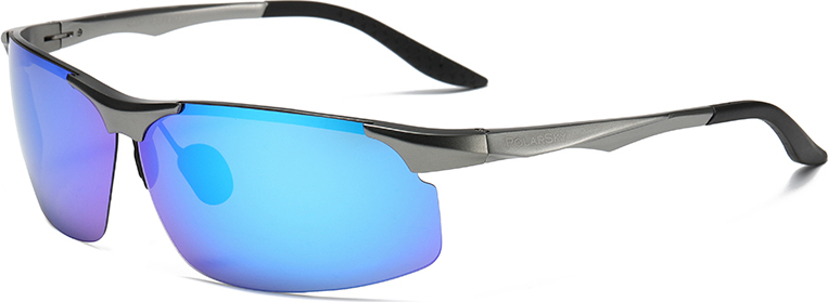 POLARSKY Sport-Sonnenbrille aus Aluminium