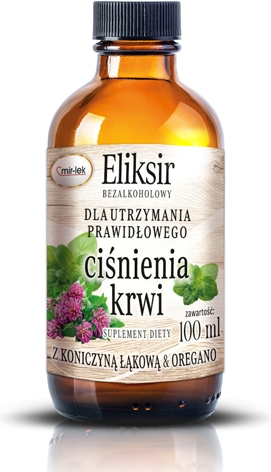 Elixier zur Aufrechterhaltung des richtigen Blutdruckniveaus, alkoholfrei, 100 ml MIR-LEK ML7833