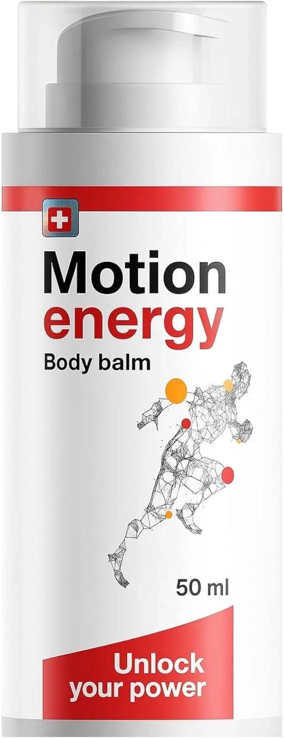 GLOBAL D LTD Motion Energy Wärmebalsam 50ml – Linderung bei Gelenk- & Muskelschmerzen, Steifheit, Entzündungen – Natürliche Inhaltsstoffe, für Männer & Frauen