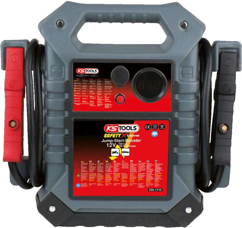 KS Tools KS Batterie Booster Starthilfegerät Starthilfe 12V 700A 400958