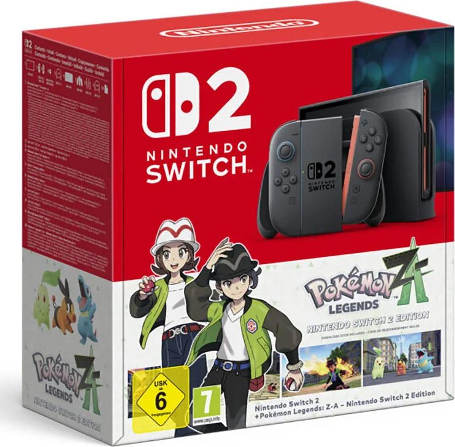 Nintendo Switch 2 Nintendo Pokémon Legends: Z-A Schwarz