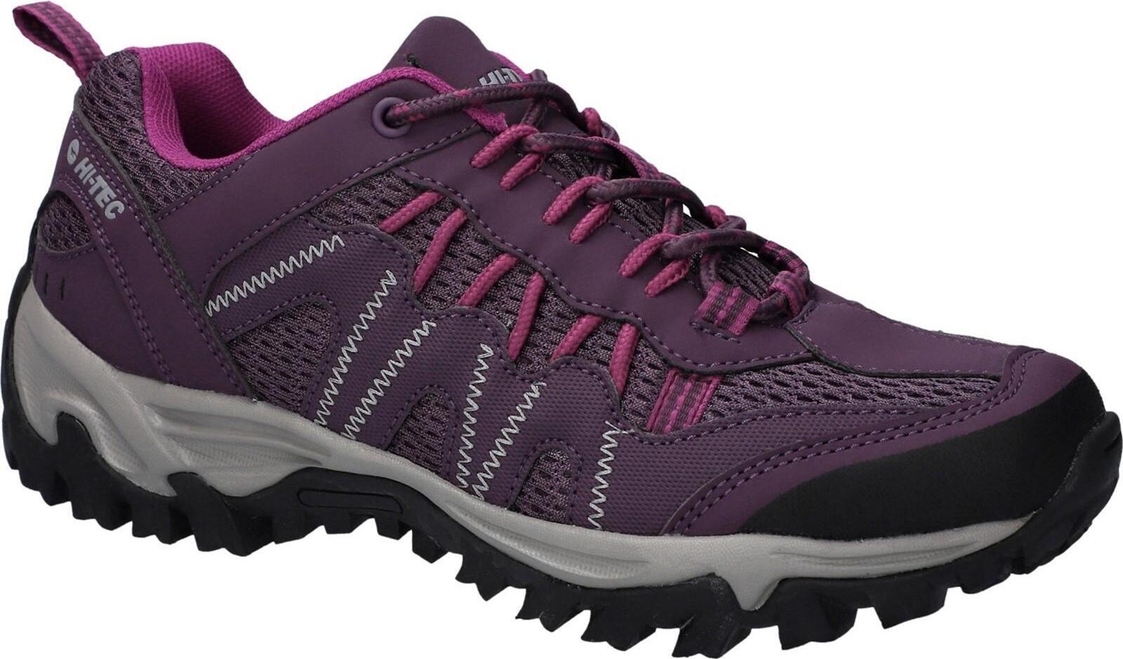 Hi-Tec - Dámska turistická obuv "Jaguar" FS10940 (39,5 EU) (Red violet/Festival Fuchsia)