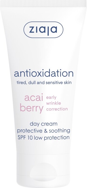 Ziaja – Beruhigende Tagescreme SPF 10 Acai Berry (schützende und beruhigende Tagescreme) 50 ml – 50 ml 15702