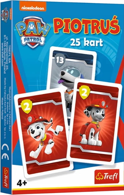 Kartenspiele Kinder Paw Patrol Trefl