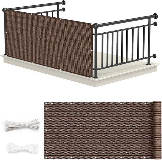 OEM Brauner Gartenzaun für Privatsphäre - 125 x 500 cm 2026