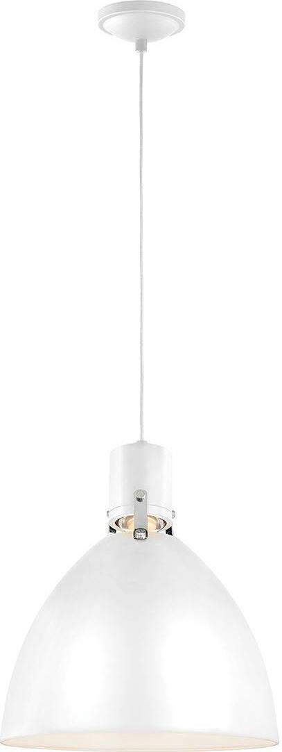 Elstead Lighting Elstead Brynne LED Hängeleuchte Flaches Weiß-Chrom FE-BRYNNE-P-FWH