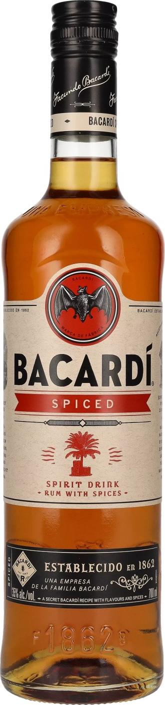 Bacardi Spiced, Rum & Spices, Spirituose, Alkohol, 35%, 0.7 L