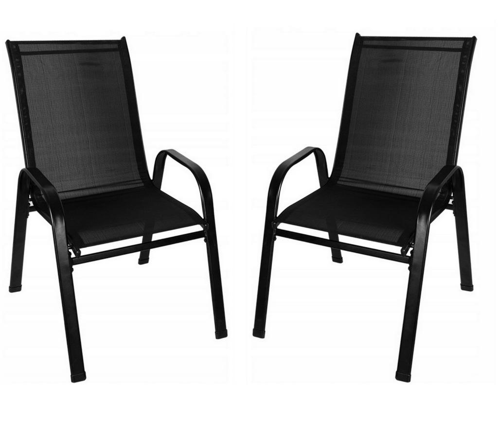 Brak Gartenstühle 2er Set, bequeme und leichte Stühle für Terrasse und Balkon b1