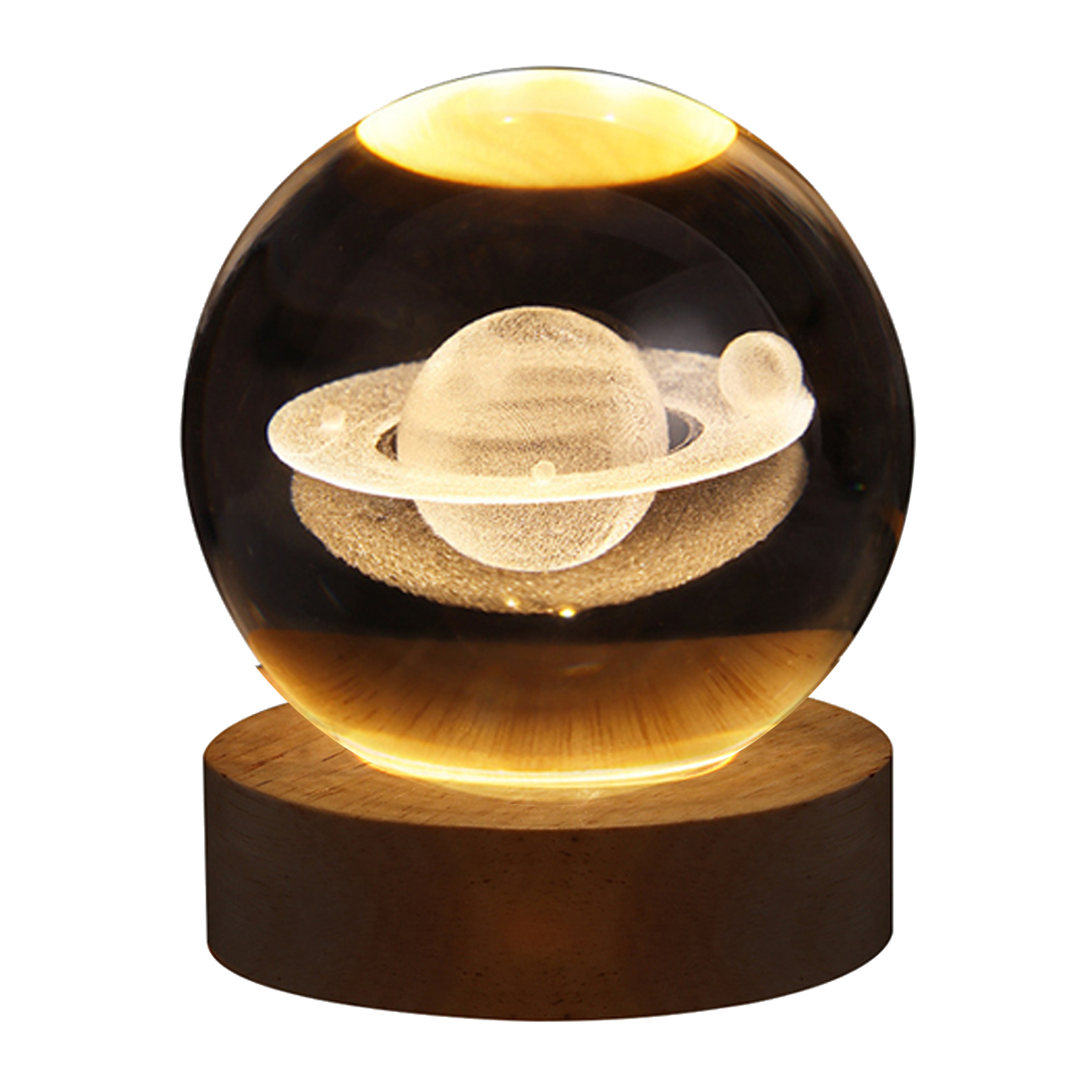 Cocosity Kristallkugel-Nachtlicht,Kristallkugel-Lampe,3D-Kristallkugel-Lampe,Glas-Kristallkugel-Nachtlicht,Kristallkugel-Nachtlampe