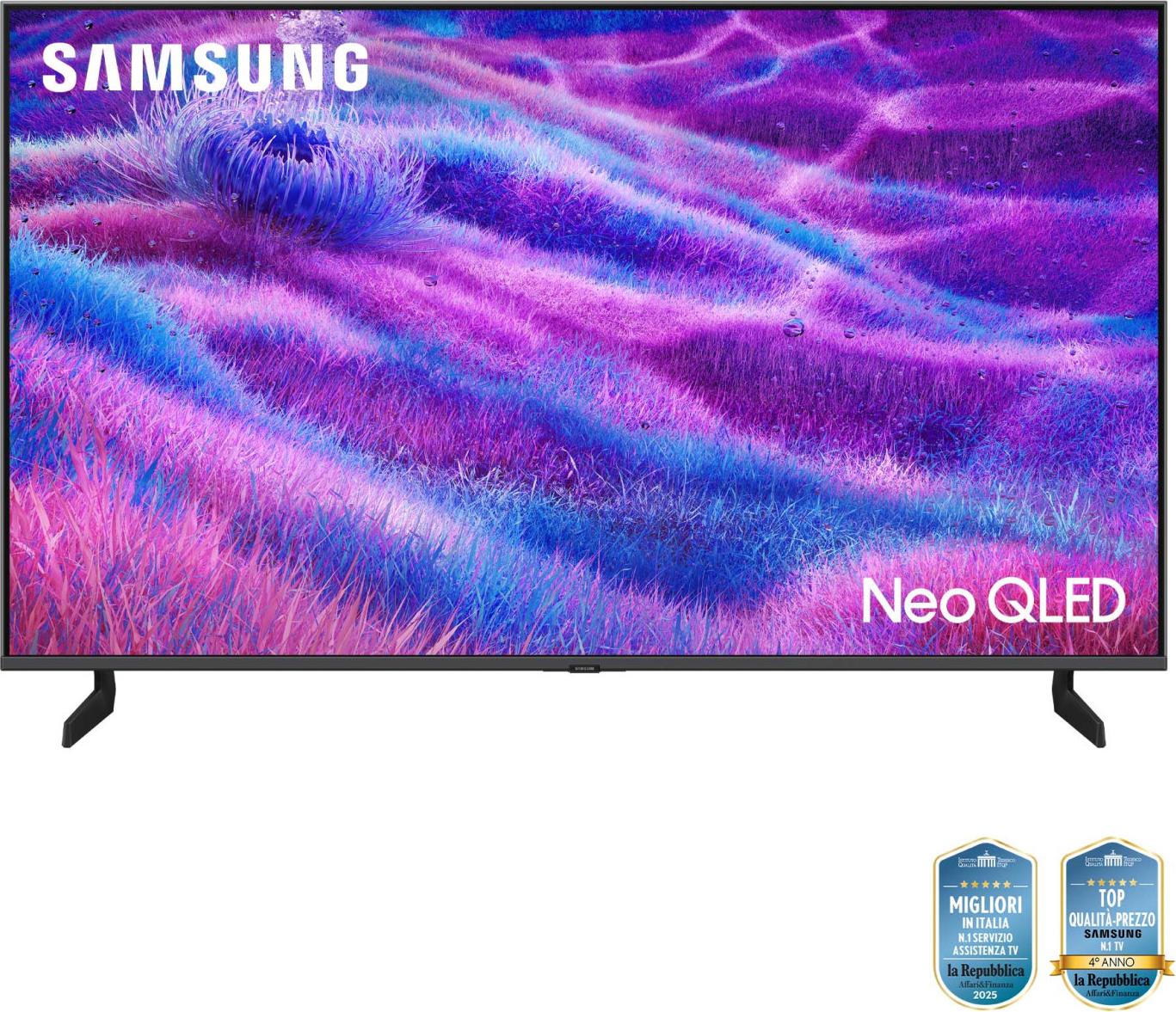 Samsung QE50QN80FAU, 127 cm (50"), 3840 x 2160 px, Neo QLED, Smart TV, Wi-Fi, Karbón, Strieborná