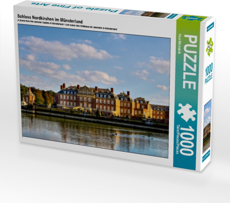 Calvendo Schloss Nordkirchen im Münsterland 1000 Teile Puzzle quer 640x480mm, Michalzik Paul; 7387921