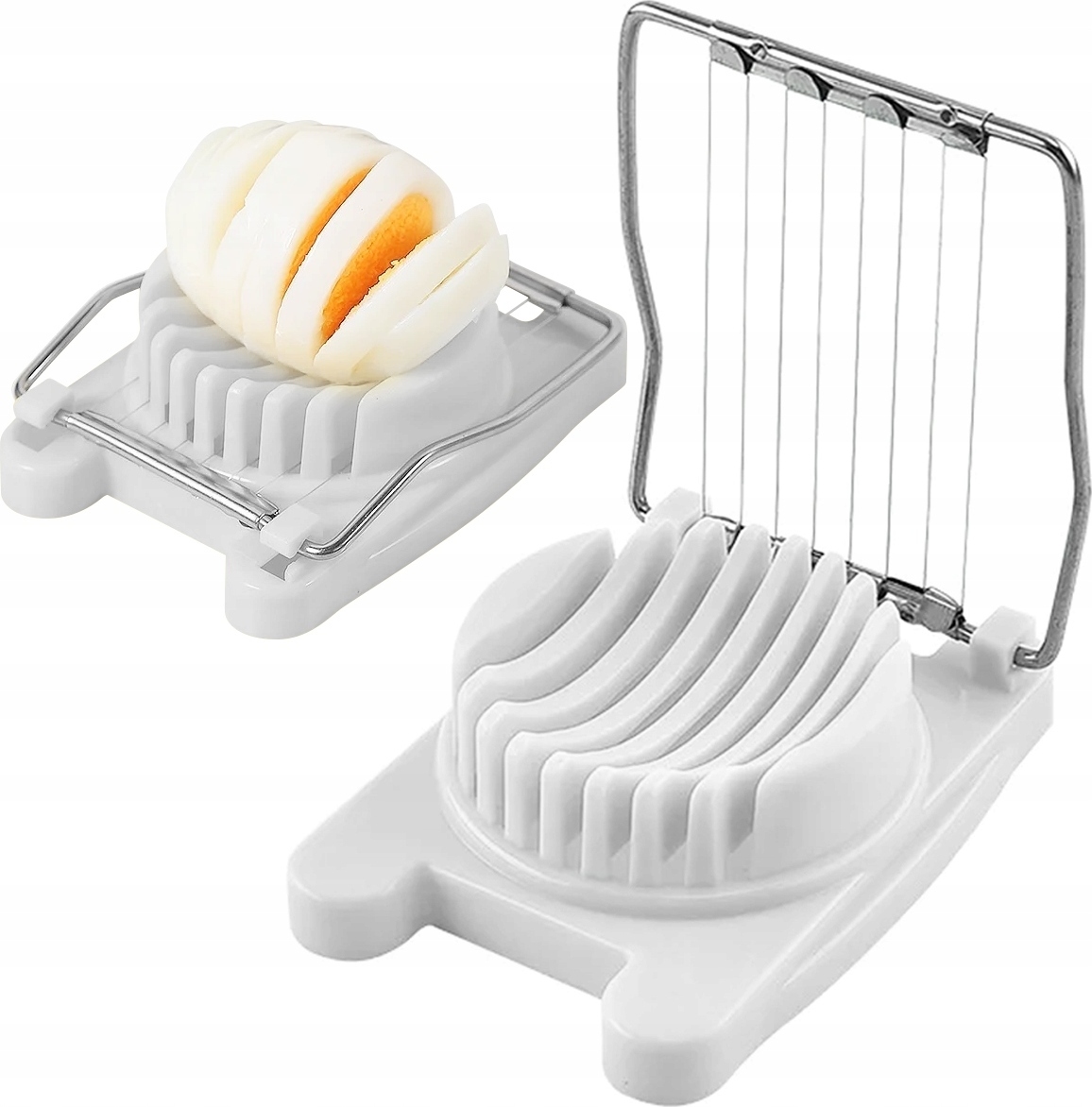 KOAHDE 4-in-1 Eierschneider - Praktischer Helfer Für Perfekte Eierscheiben & Stücke