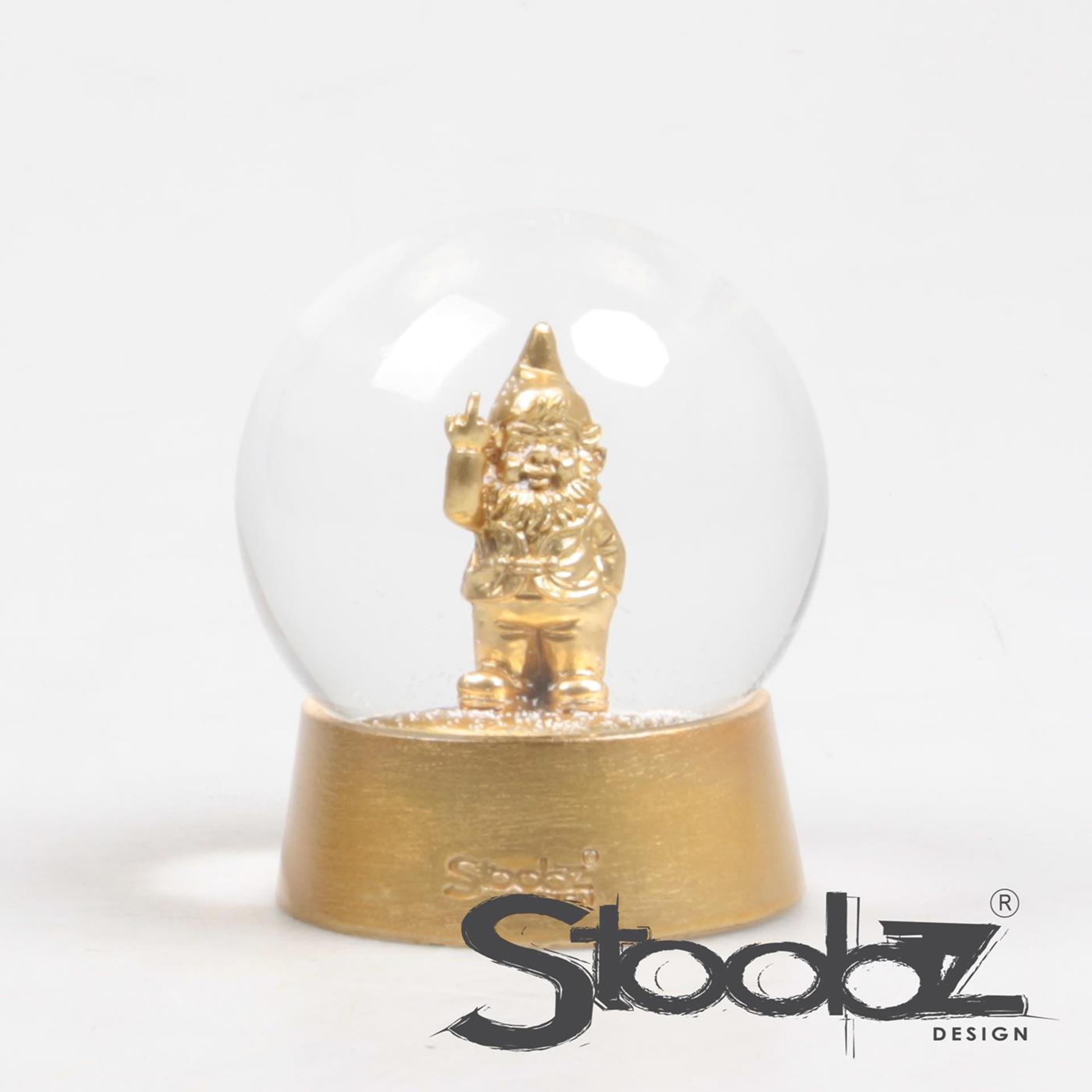 Stoobz Design Stoobz Gnome F*ck You Shaking Ball Gold