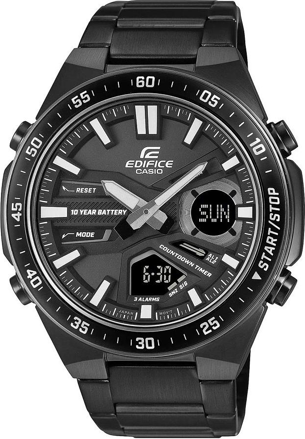 CASIO Edifice pánske čierne Casio-EFV-C110DC-1AEF
