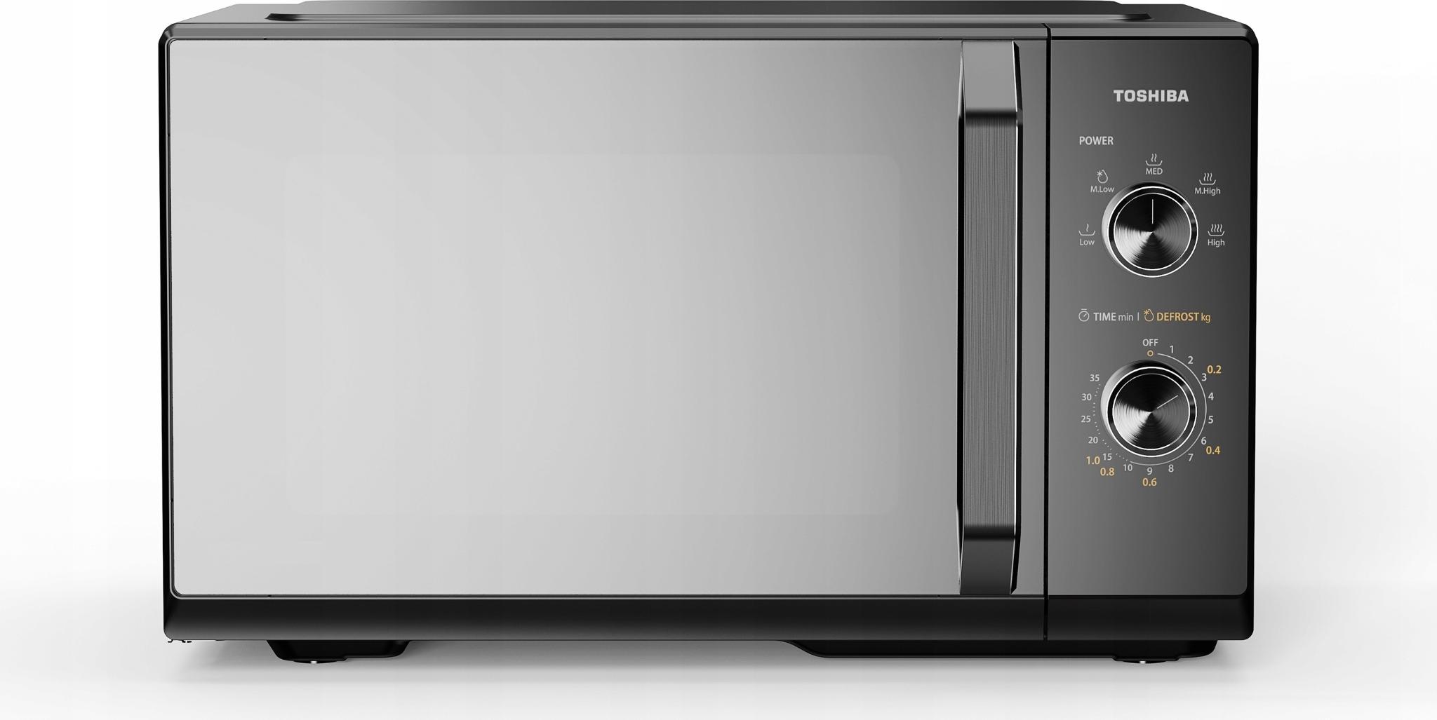 Mikrovlnná rúra TOSHIBA 20 l, 700 W, časové odmrazovanie, mechanické ovládanie