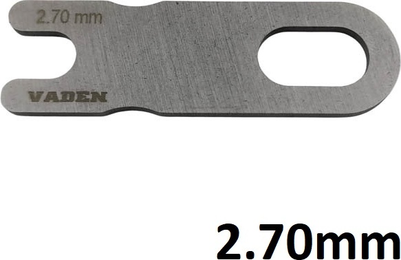 VADEN Ausgleichslamelle für Volvo Injektor Einstelldistanz 2,70mm | VAD130005015 4593313351