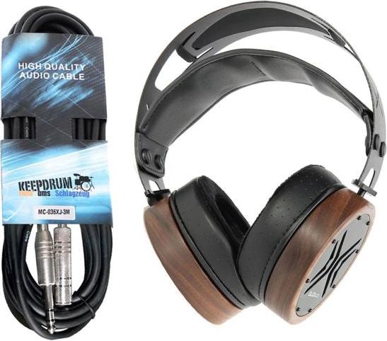 Ollo Audio Kopfhörer X1 1.0 mit Verlängerungskabel o-x1-mc036