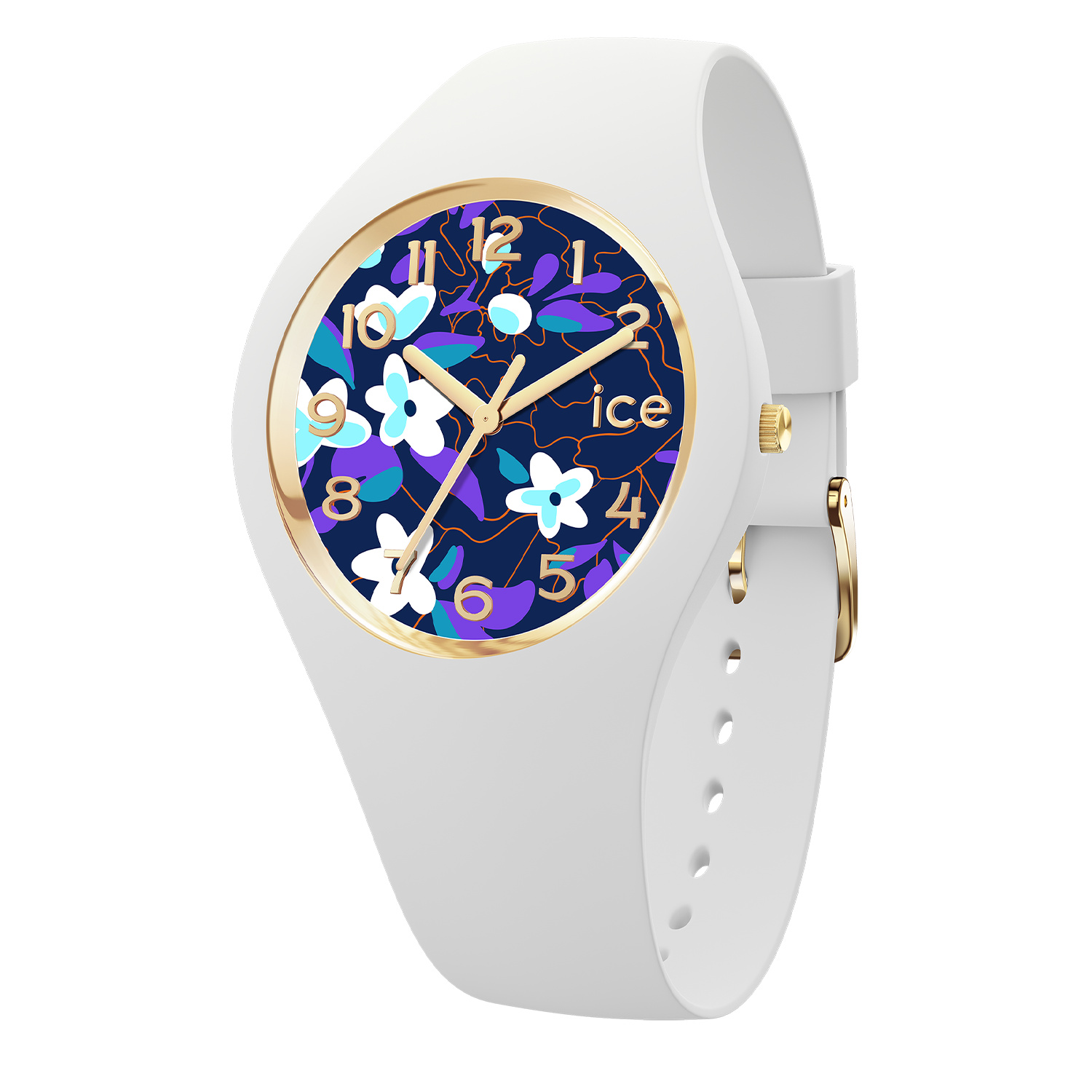 Hodinky Ice-Watch Ice Flower Digital Purple (S)