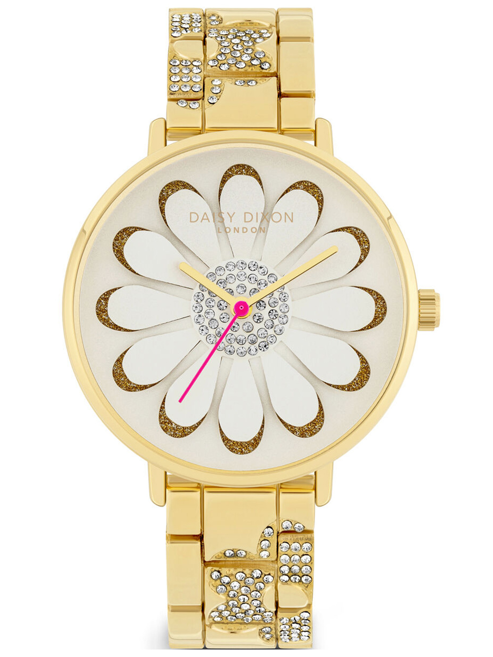 Daisy Dixon DD099GM Kendall mit Clutch Damen 38mm 3ATM