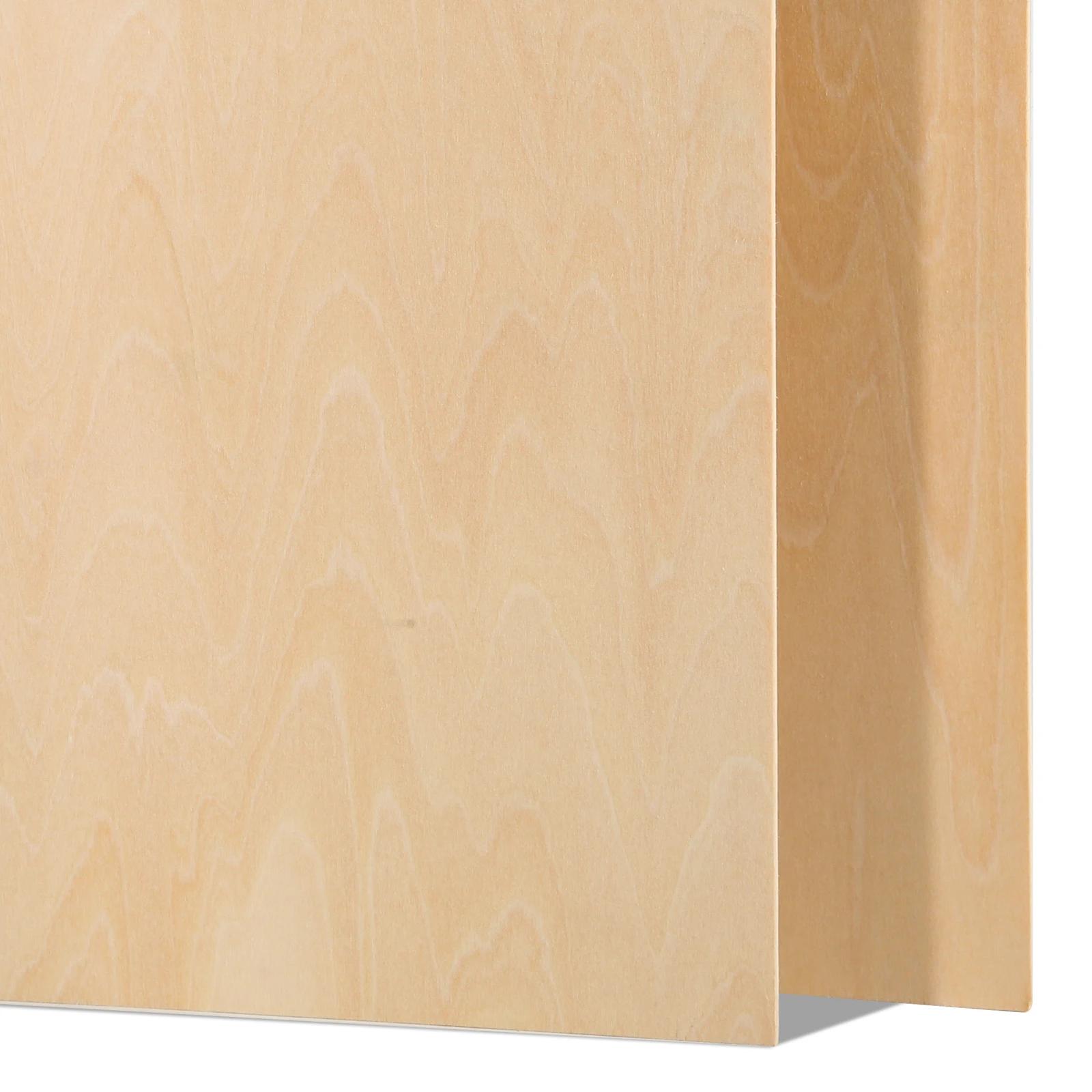 StarTech Sperrholzplatten - Lindenholz-Sperrholz - 6 Stück - 3 mm Stärke (±0,2 mm) - 30 x 30 cm - Zum Gravieren