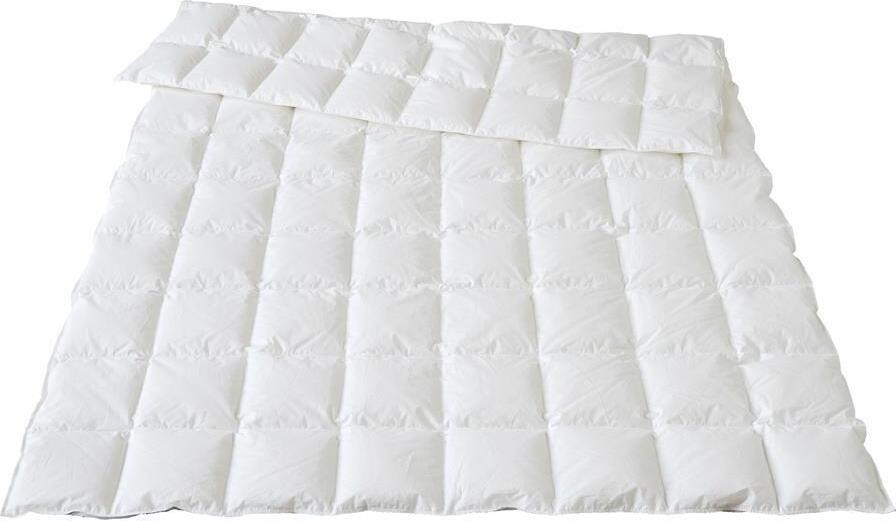 Traumina Bettdecke SILK DE LUXE Daune leichte Sommerdecke I Größe 155x220 cm