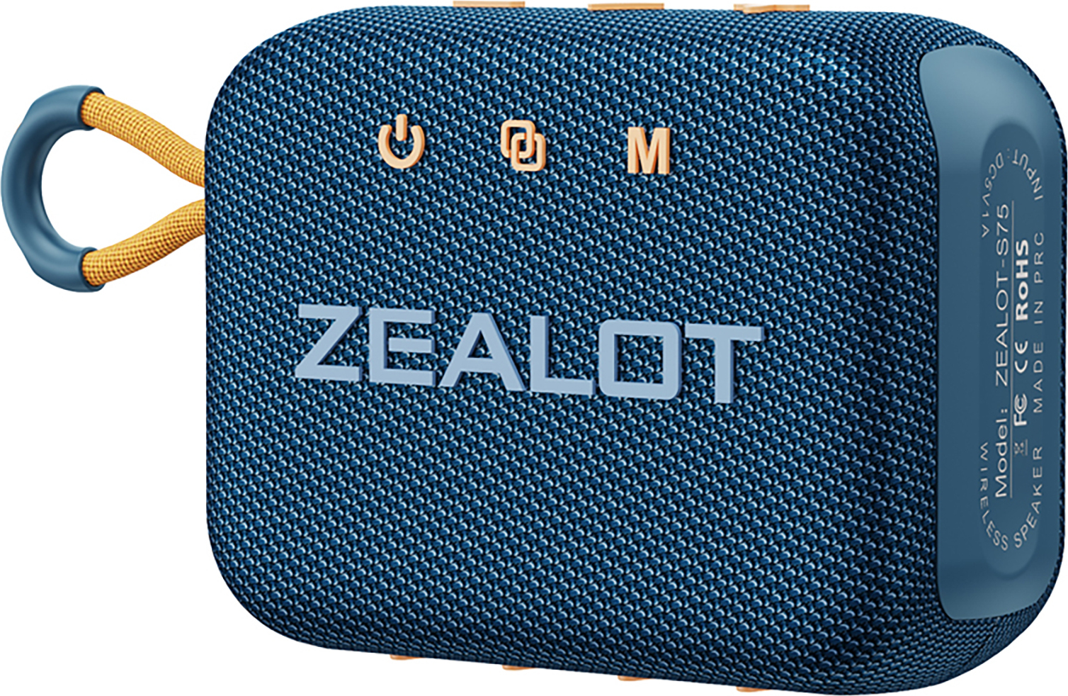 ZEALOT S75 Outdoor BT 5.2 reproduktor, 10 W priestorový zvuk, prenosný reproduktor na bicykel s popruhom, mini kempingový reproduktor s vodotesnosťou IPX6 pre domáce párty a outdoorové aktivity