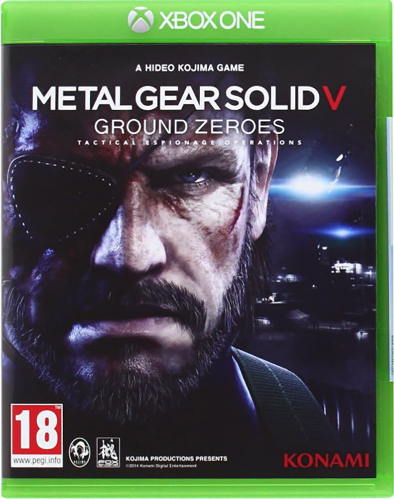 Xbox Original Xbox Games One Metal Gear Solid V Ground Zeroes PAL PAL XBOSM5G