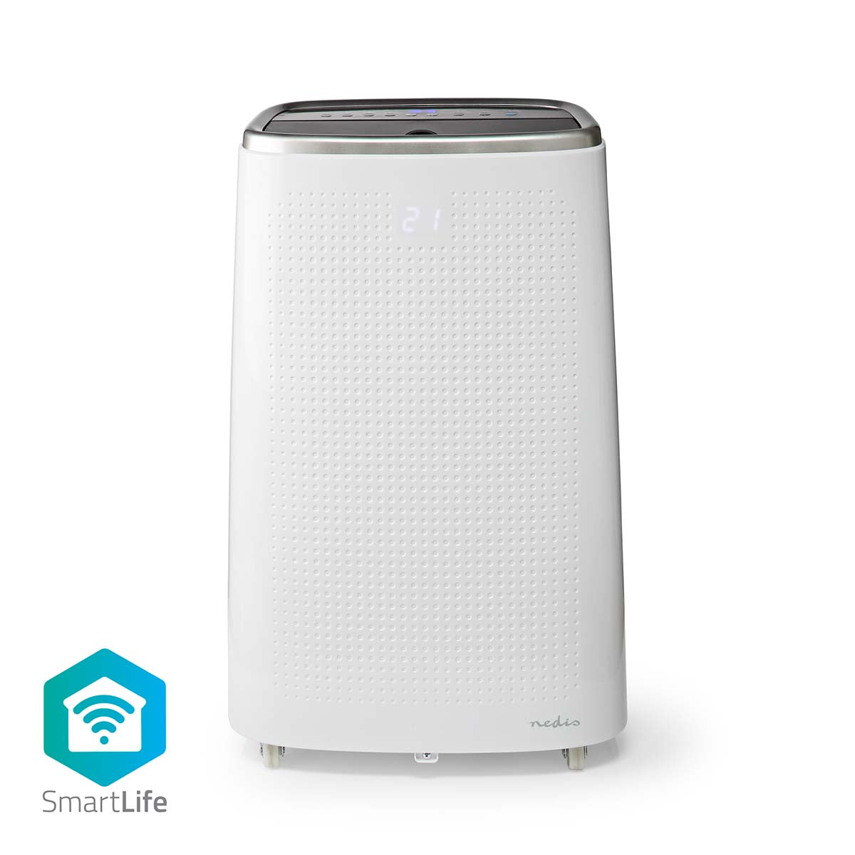 Klimatizácia SmartLife 3 v 1 | Wi-Fi | 14000 BTU | 120 m³ | Odvlhčovanie | Android™ / IOS | Energetická trieda: A | 3 nastavenia rýchlosti | 65 dB | Biela
